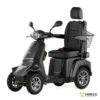Veleco GRAVIS gray mobility scooter with high-back extra comfy captain side product photo