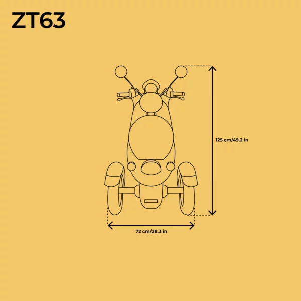 ZT63 dimenciones